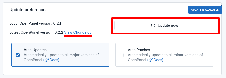 hitechadmin update manually 