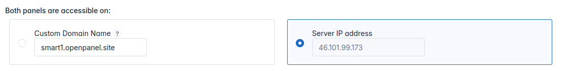 hitechadmin set ip
