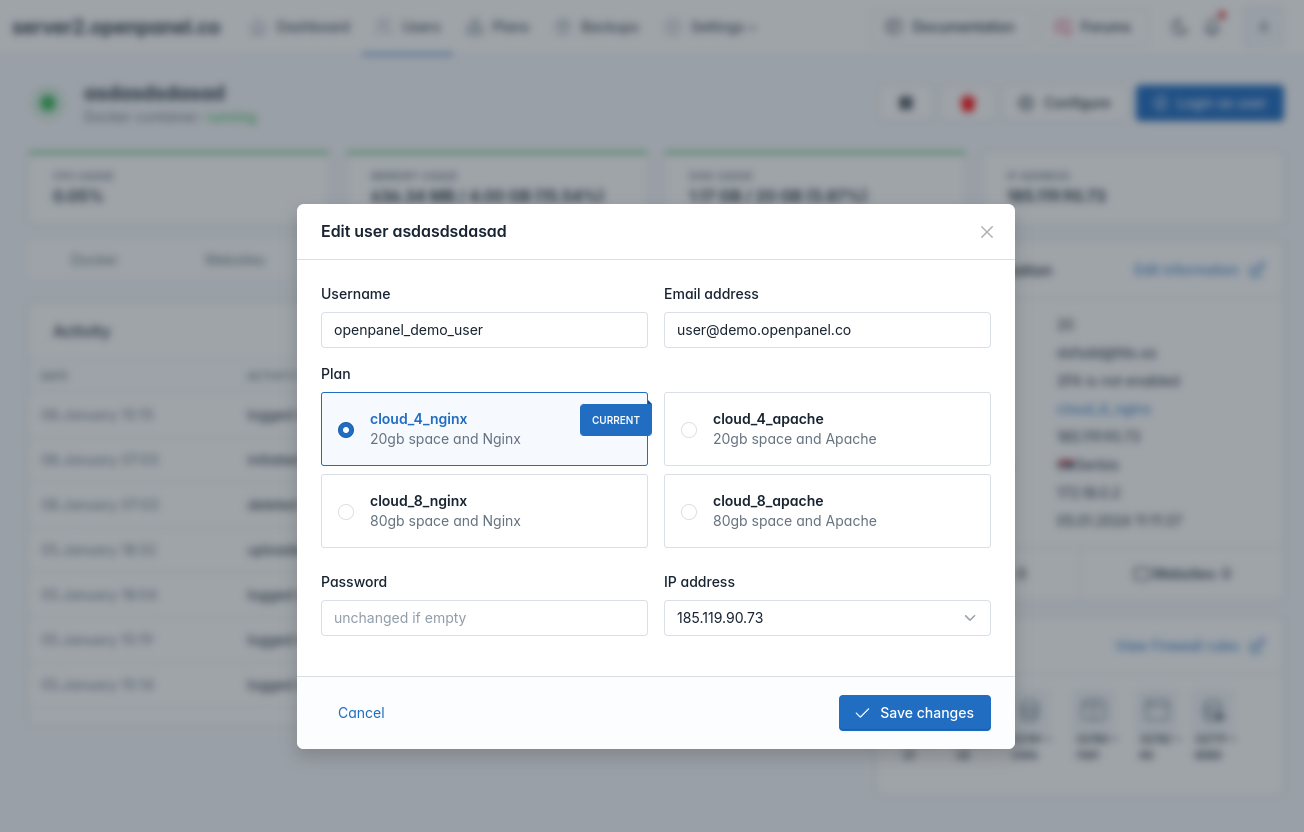 hitechadmin users single user edit_info_tab