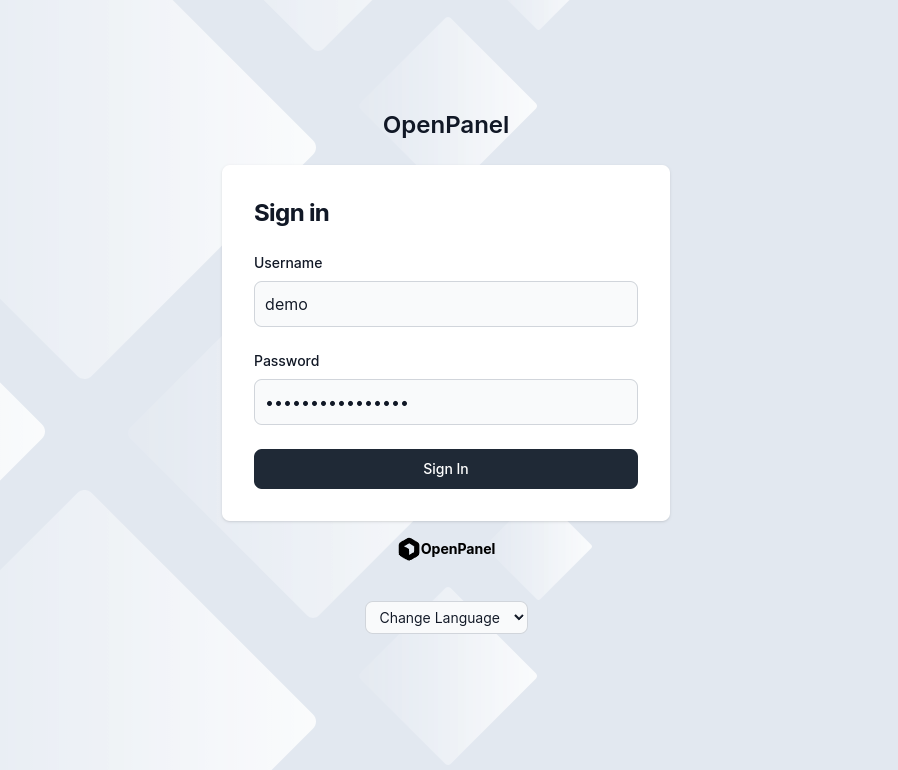 hitechcloud login page