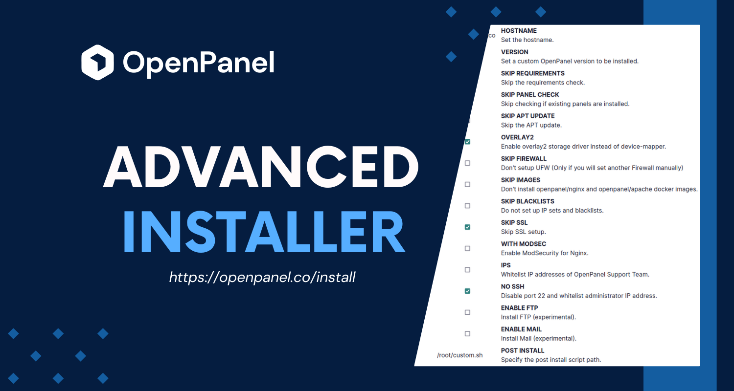 HiTechCloud Advanced installer